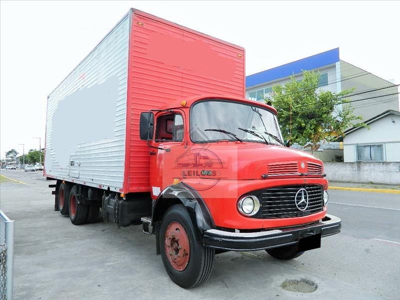 Mercedes-Benz L-1113 - 6x2 - 1975 - Baú