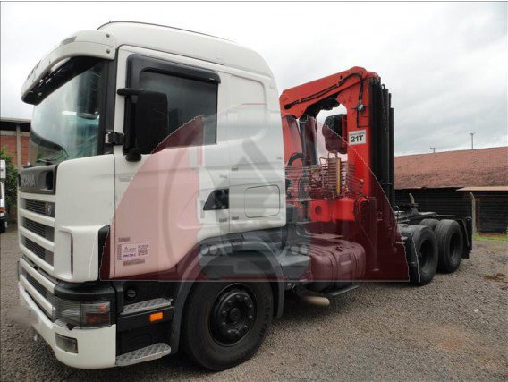 Scania R-124 LA 400 6x2- 2005 - Munck